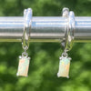Ethiopian Opal Baguette Earring