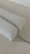 Bezel-Set Round Moonstone Tennis Bracelet